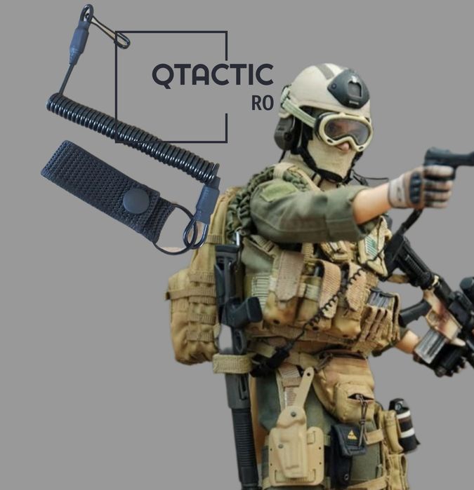 Snur/cordon elastic pentru asigurarea pistolului si a altor obiecte