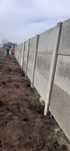 Vând gard din beton fără model