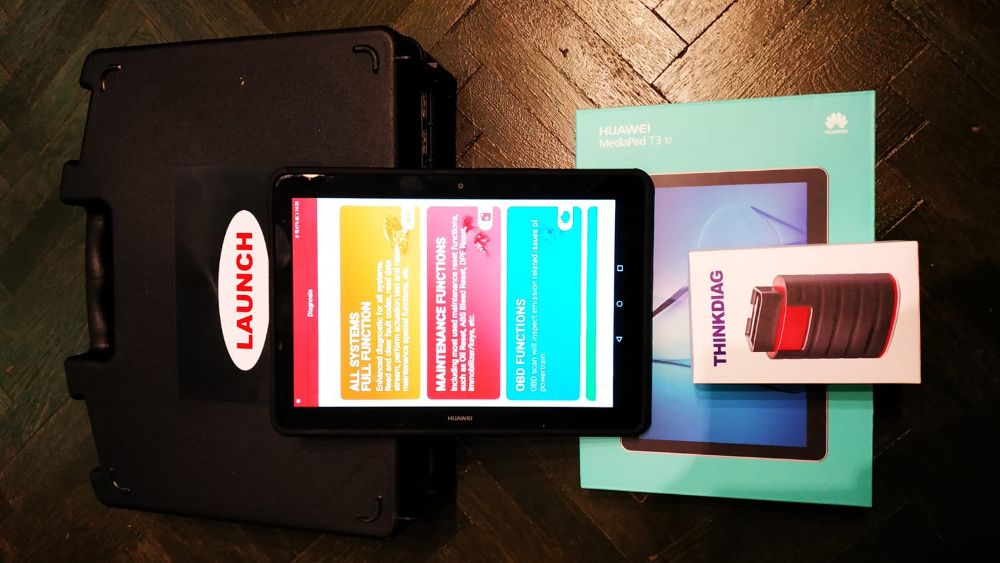Kit Diagnoza Auto Thinkdiag + Tableta Huawei 10" Produs Original 100%
