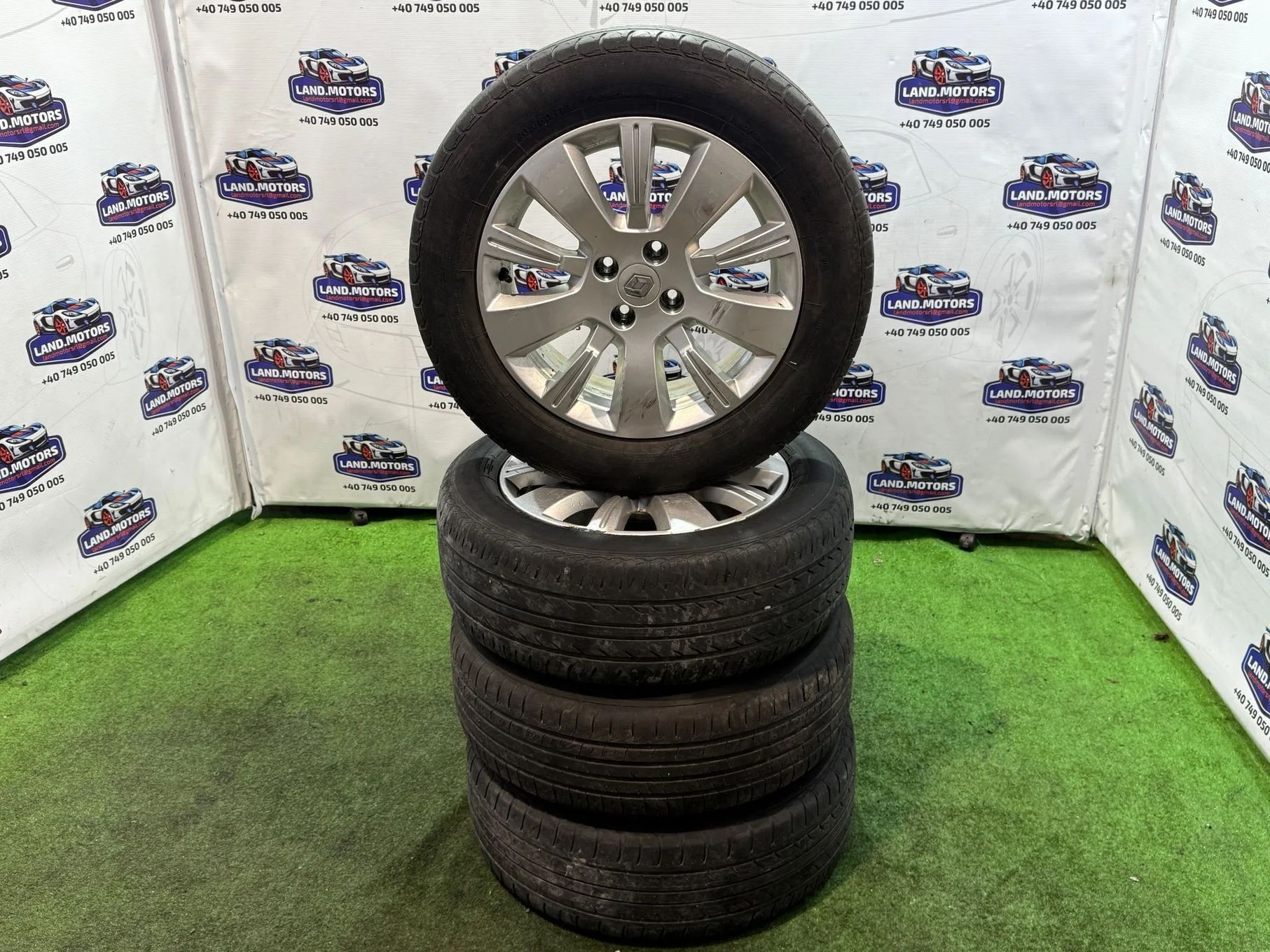 JANTE + CAUCIUCURI 4x100 205 / 60 R16 RENAULT CAPTUR 1.5 DIESEL 2014 2013-2017