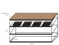 Vitrine expunere simigerie/pizzerie