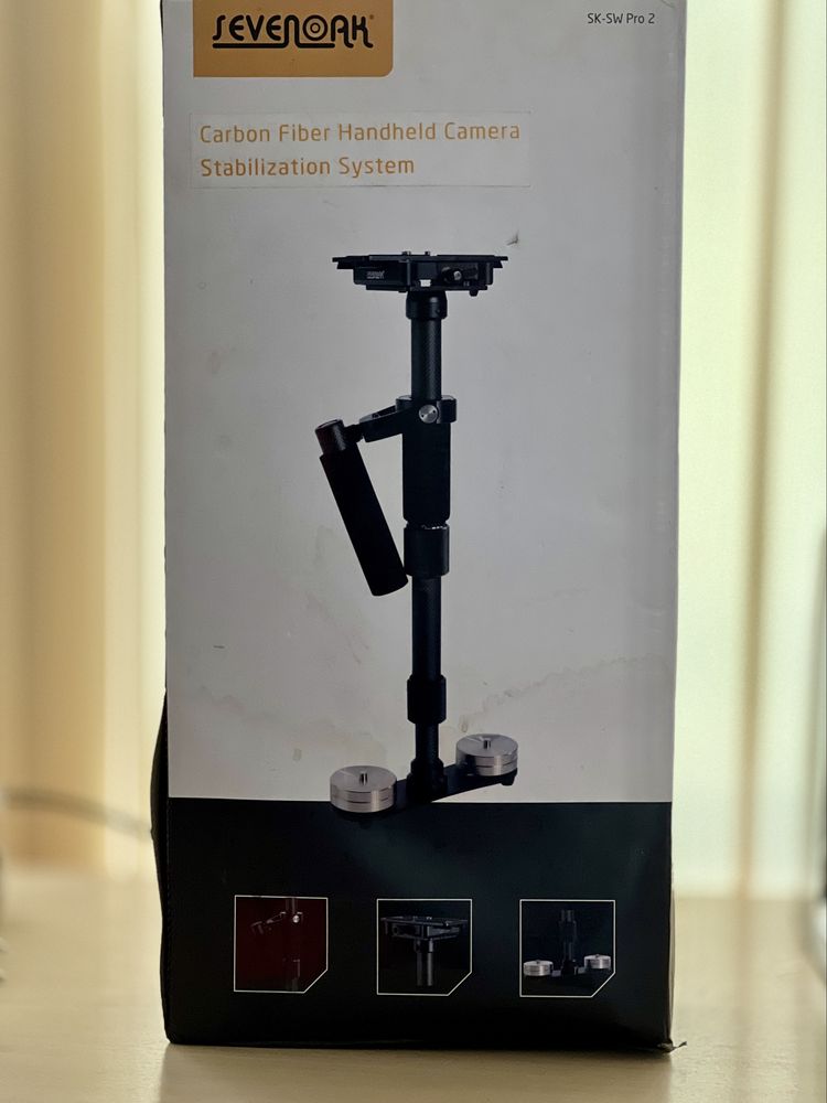 SEVENOAK SK-SW Pro 2 Steadycam Carbon Stabilizare camera