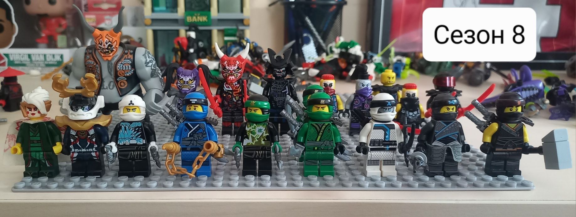 Лего Нинджаго фигурки / lego Ninjago minifigs