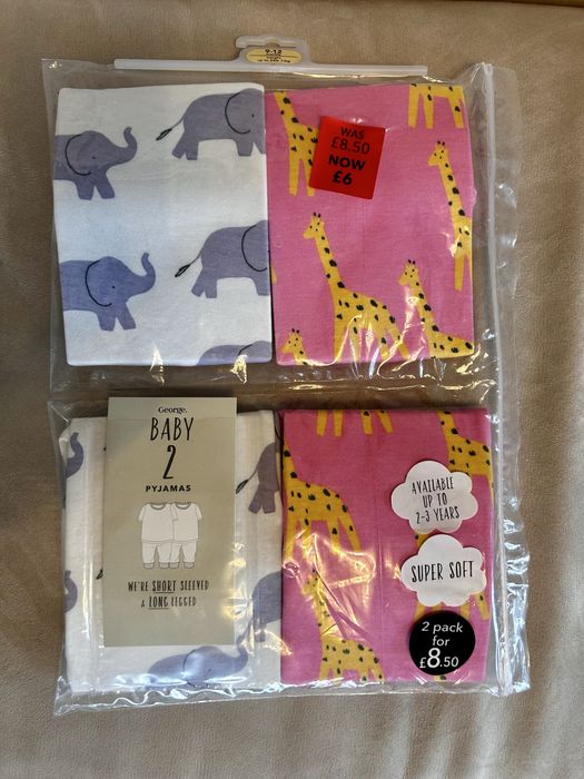 Бебешки пижамки 6-9 и 9-12