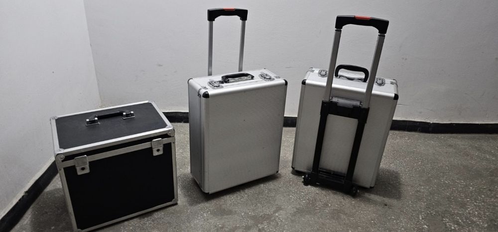Troller server transport aparatura cabluri rack casse valiza geanta