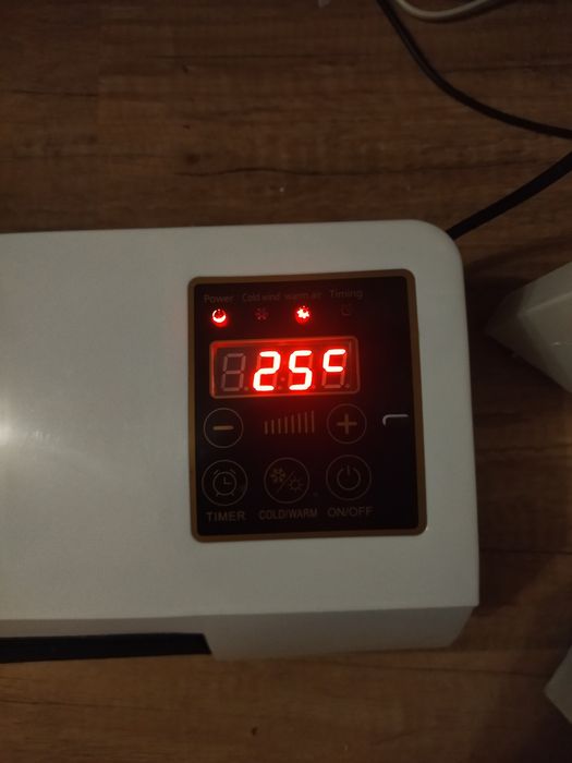 Ергоспестяващ стенен отоплител с функция за  охлаждане!