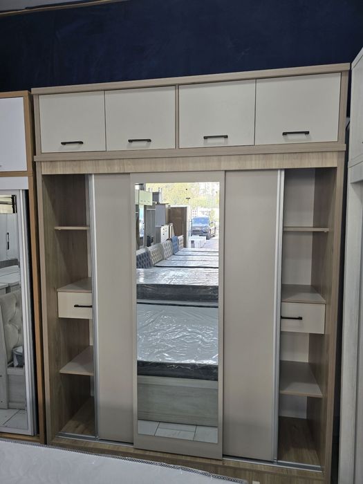 Шкаф купе шкафы  от цеха(240×180×57]