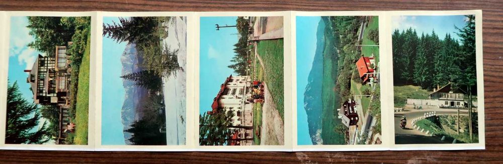 Carti postale pliant, Valea Prahovei editie 1967 -contine 20 vederi .