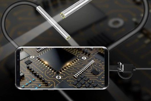 3.9 мм ендоскоп за телефон или лаптоп (и WiFi)-водоустойчив