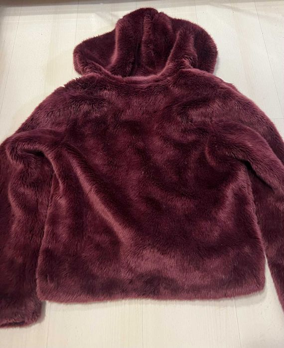 Палто Guess еко косъм