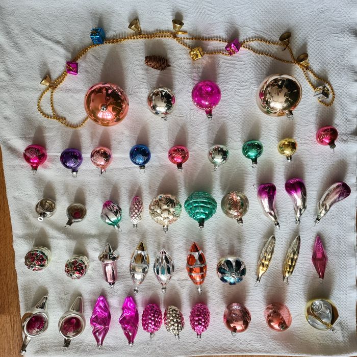 Новогодние советские игрушки