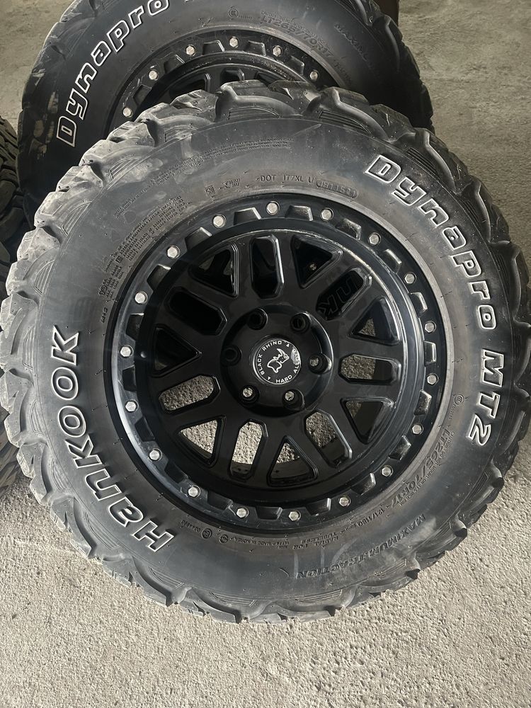 Диски с резиной 6/139.7 R17 M/T