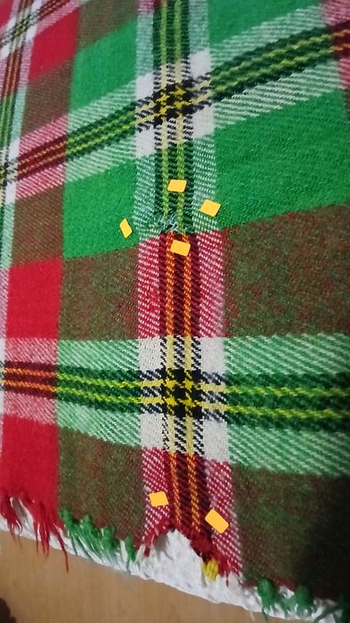 Родопски дебели вълнени одеала.