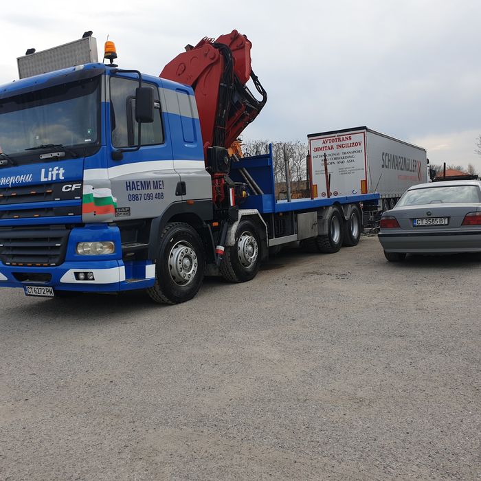 Камион с кран  16т 30м