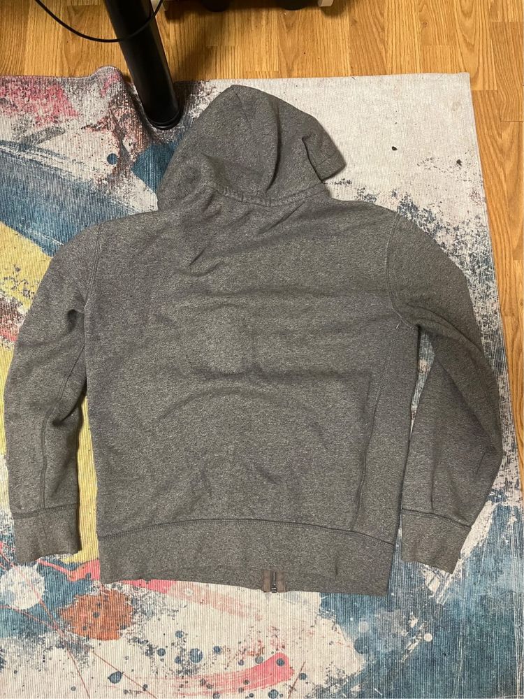 Polo hoodie сиво