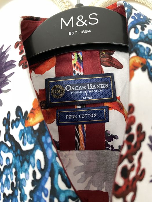 Cămăşi Oscar Banks Pure Cotton (Mărimea 41-42, L, Premium)
