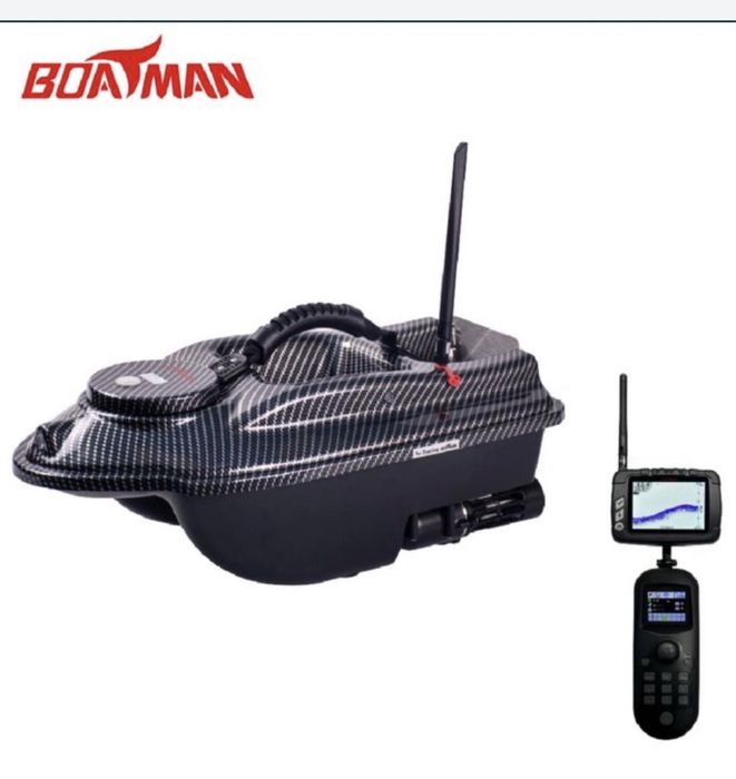 Закормочный кораблик Boatman с эхолотом