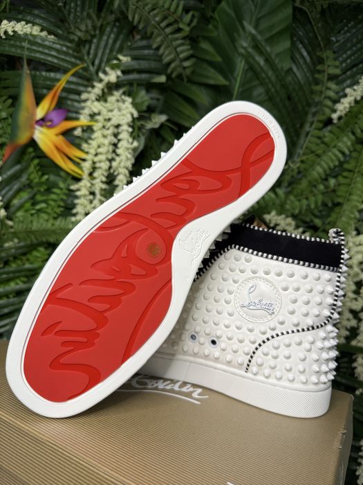 Christian Louboutin High Black White