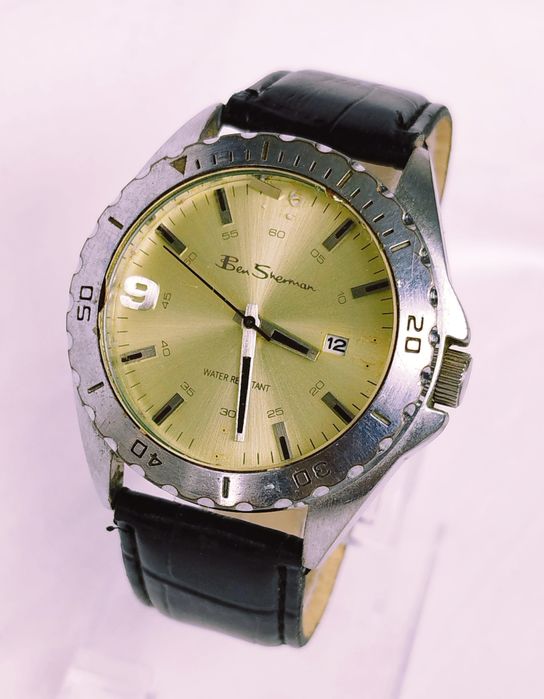 Ceas barbatesc Ben Sherman cu Quartz, din oțel inoxidabil, curea piele