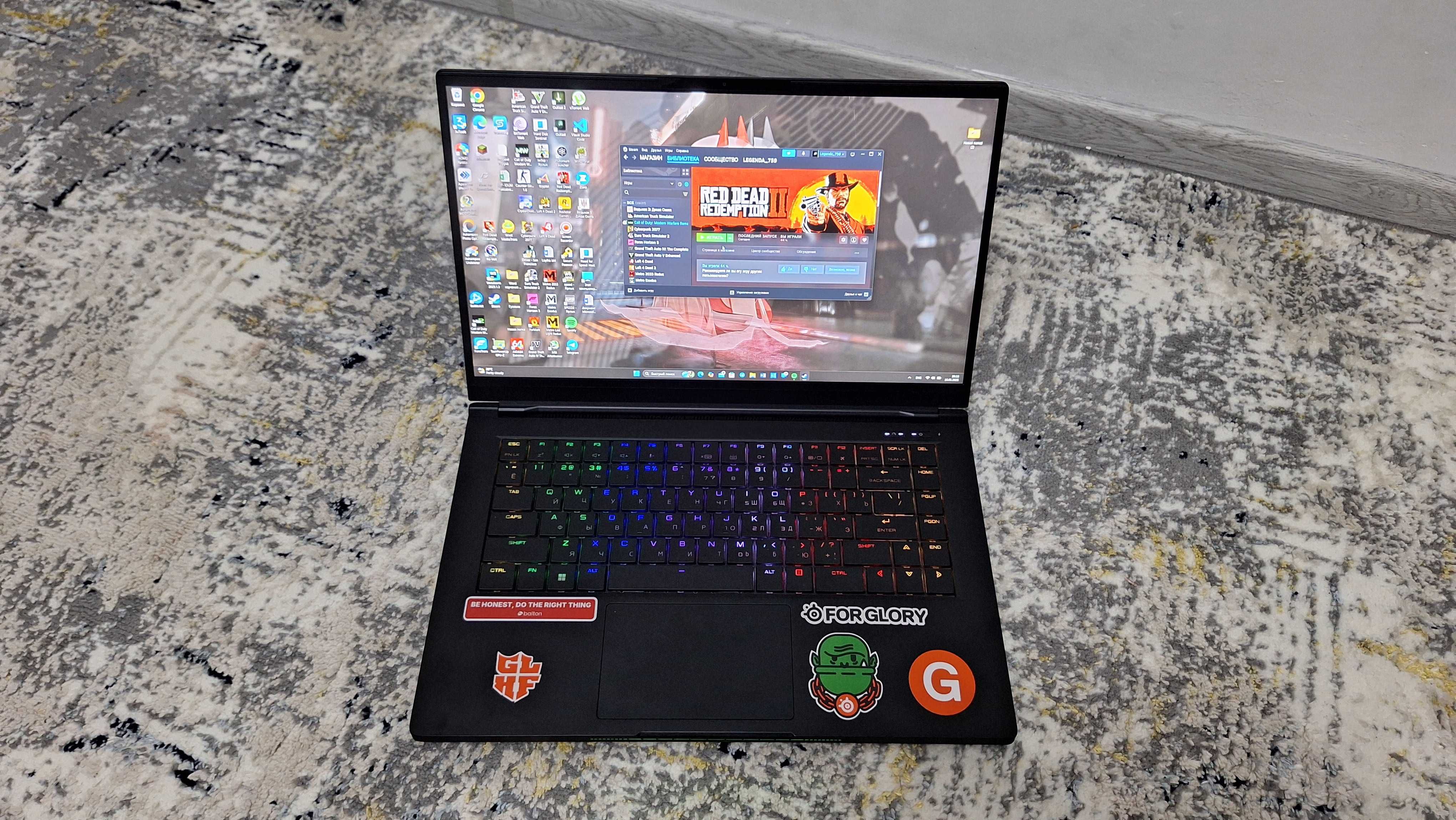Maibenben x568 ( i7 11800H/RTX 3070/32Gb DDR4/1.5Tb M2 NVME )
