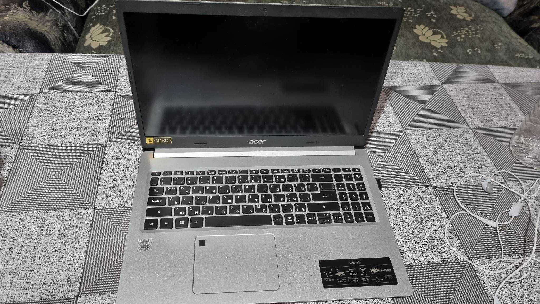 Лаптоп Acer Aspire 5 Core i5-1035G1 , 256 nvme + 512 ssd, 20gb RAM