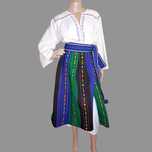 Costum popular vechi cu valnic de lana masura S-M