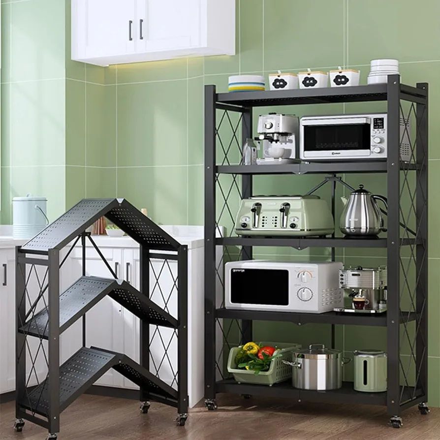 Стеллаж Складной Металлический 3*4*5 полок  доставка бесплатно