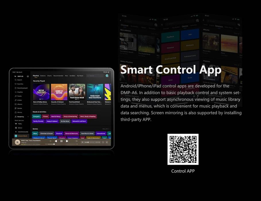 Eversolo DMP-A6+Ъпгрейд+SSD и гаранция, стриймър, DAC, Pre-Amp