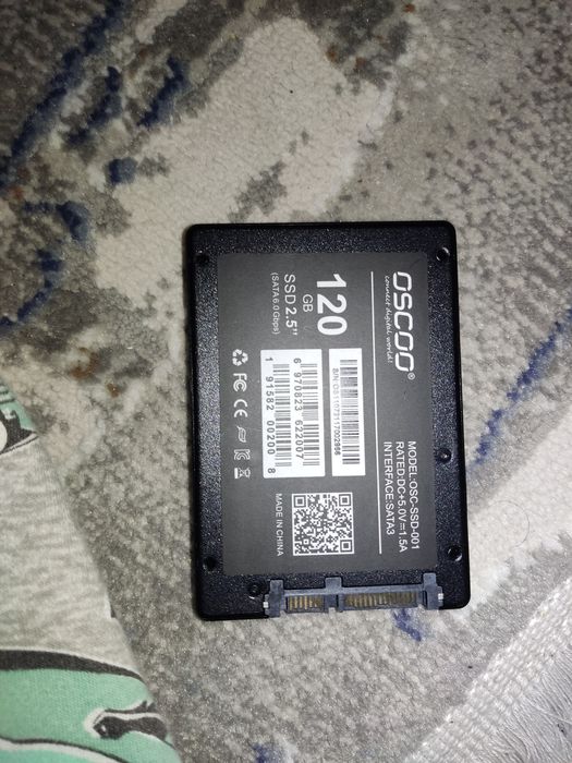 SSD новый не разу не использовался