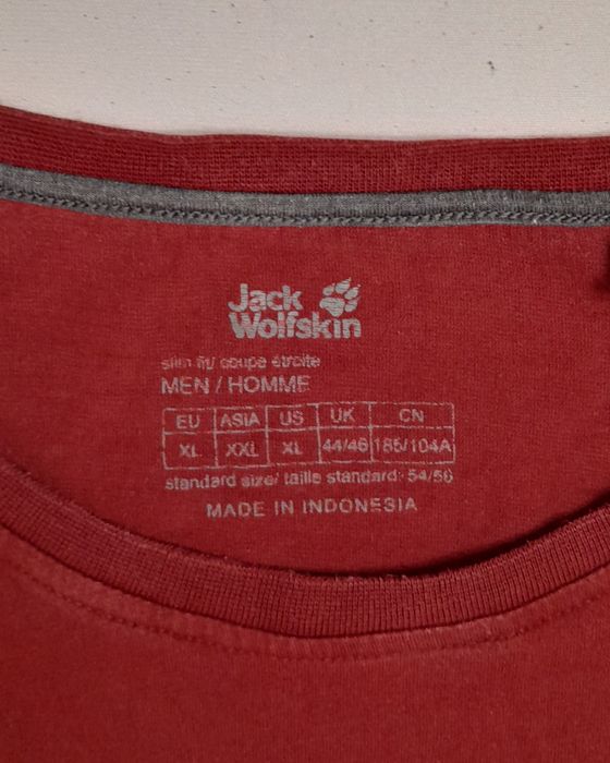 Bluza bumbac Jack Wolfskin ptr bărbați mărimea XL sau 54.
