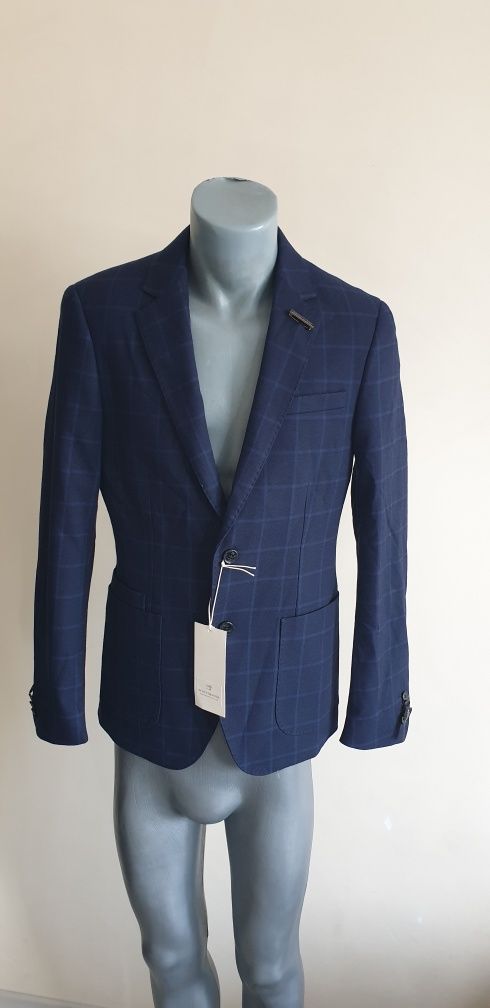 Scotch & Soda Slim Fit Mens Size S НОВО! ОРИГИНАЛ 2бр. Мъжки Сака!