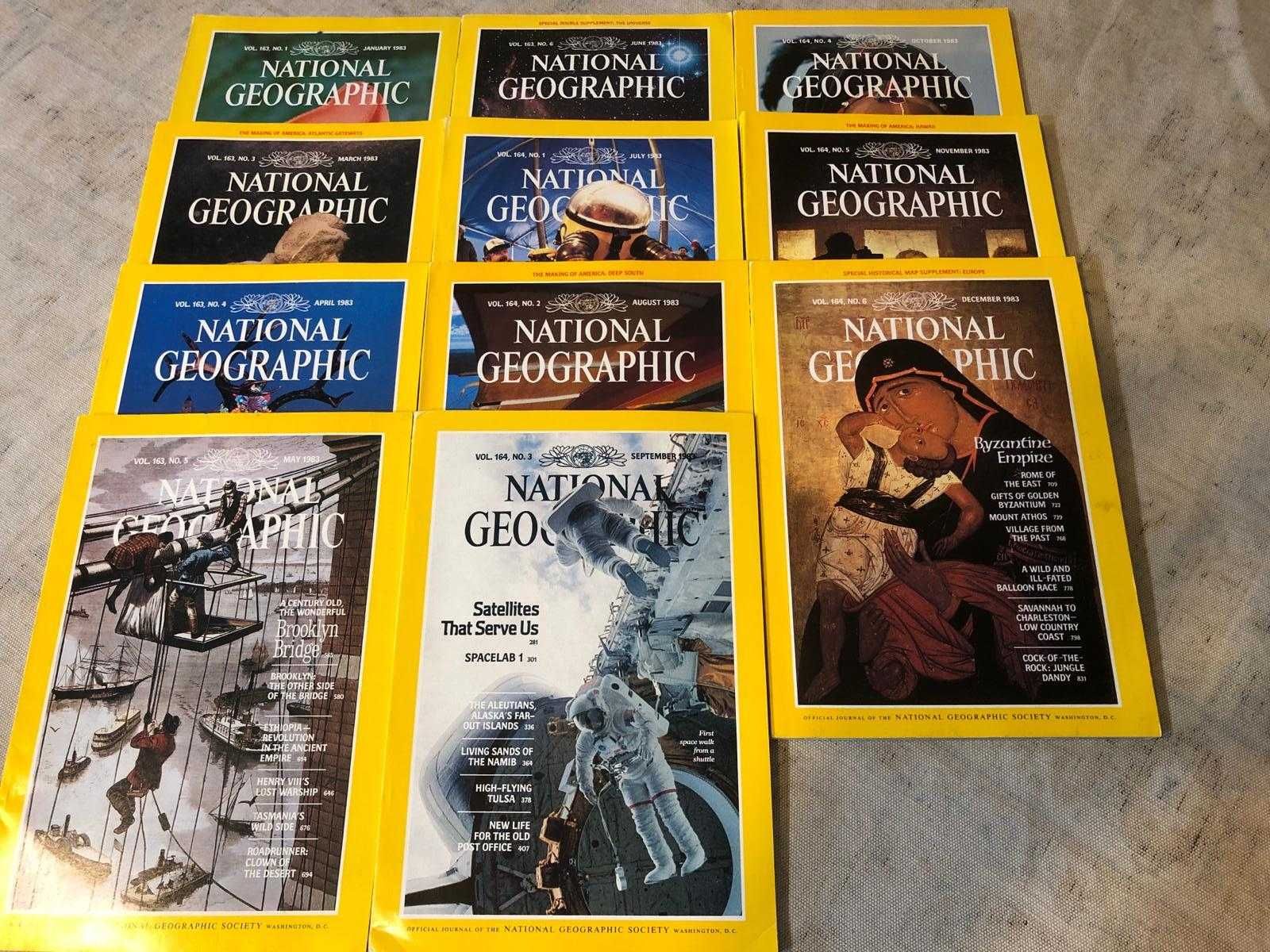 Revista National Geographic, anii 1981-1984