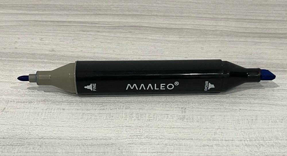 Алкохолни маркери MAALEO (80 цвята) – отлично състояние