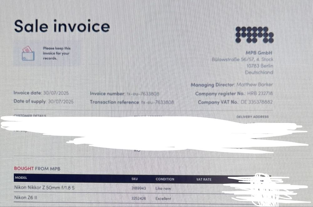 Obiectiv Nikon Z 50mm f/1.8S Nou