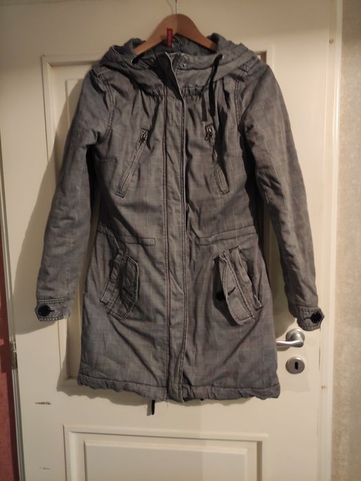 топло зимно яке с яка от заек Black Witch , Esprit, H&M, S.Oliver