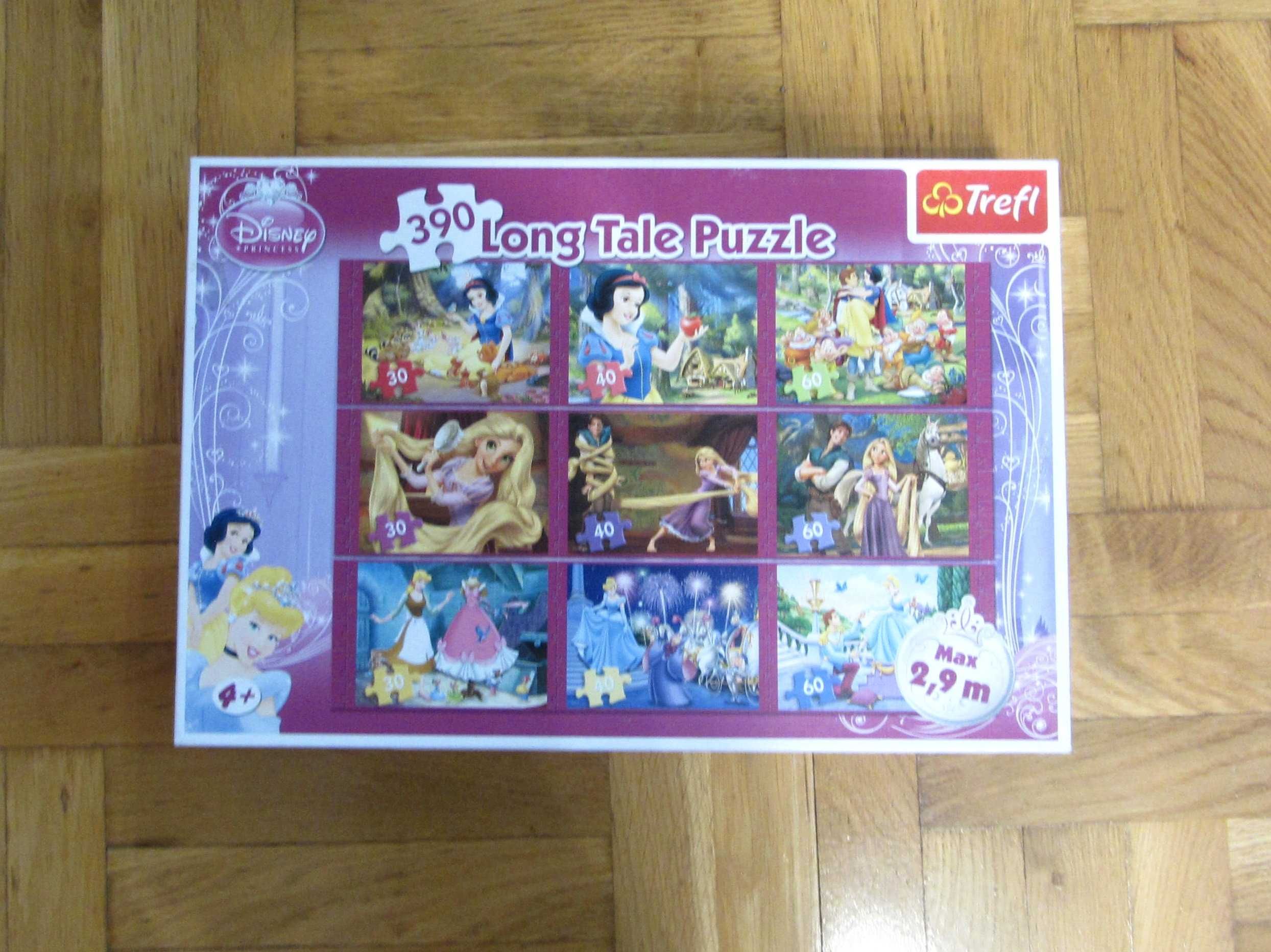 Комплект 9 в 1 пъзел 390 части Trefl Disney Princess, 4+