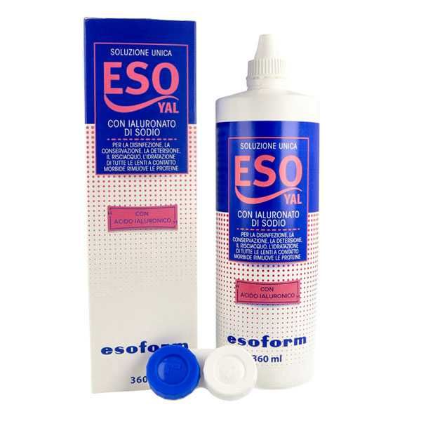 Esoyal 360 ml, Solutie cu Acid Hialuronic pentru Lentile de Contact