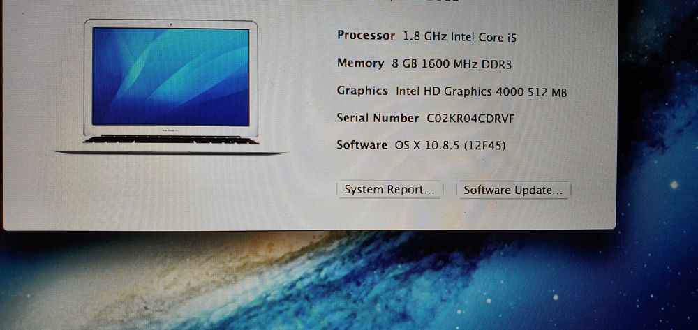 MacBook Air  I5 13 inch