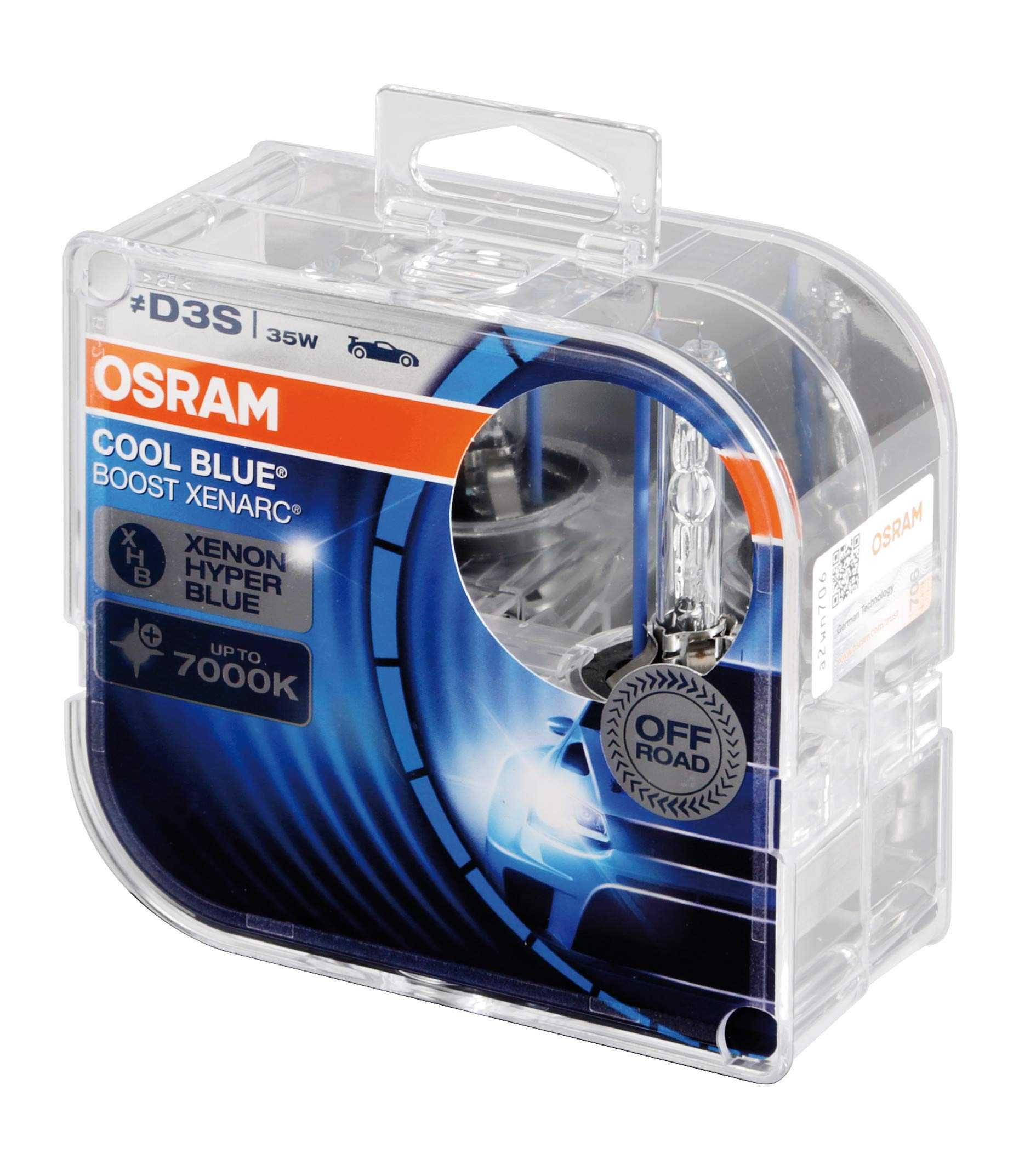 Халогенни крушки-OSRAM COOL BLUE BOOST  H1,H4,H7,H11...