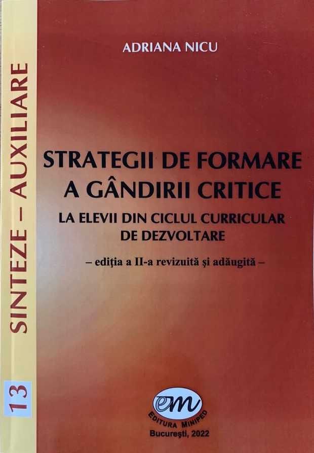 Strategii de formare a gandirii critice