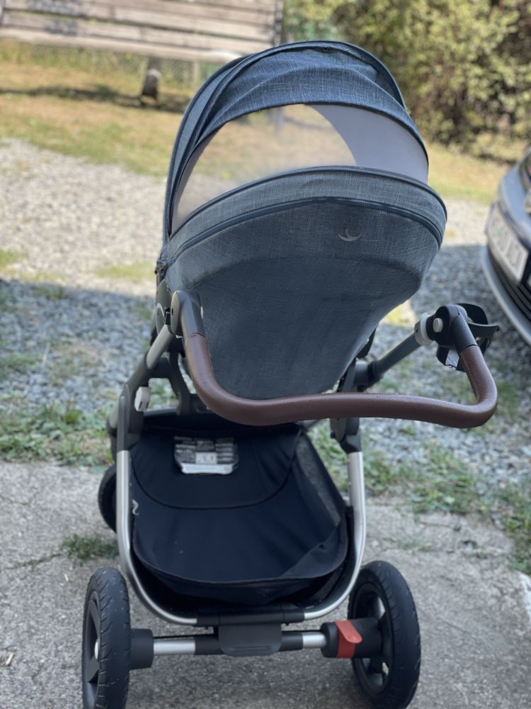 Cărucior Stokke blue limited edition