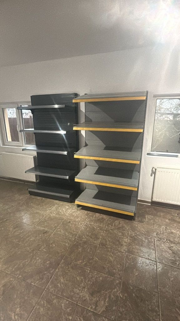 Rafturi metalice noi pentru magazine