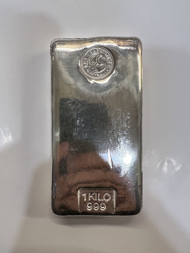 Сребърно кюлче 1кг 999 Perth Mint