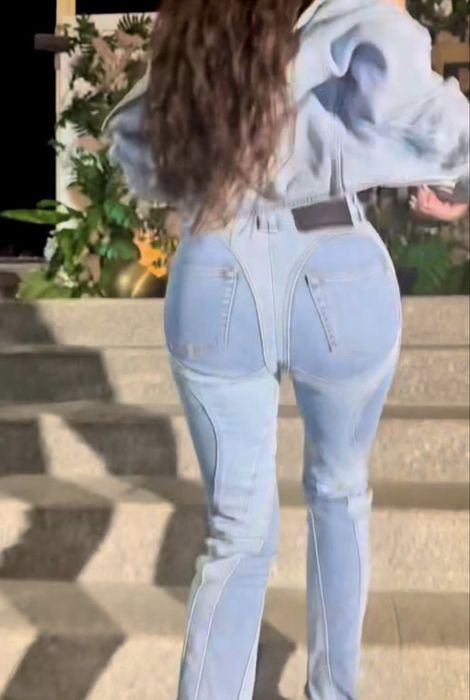 Дамски екстравагантни дънки