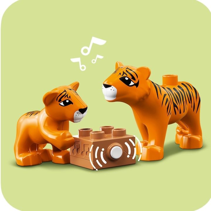 SIGILAT! LEGO DUPLO Animale salbatice din Asia 10974, 117 piese