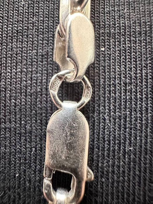 Мужской серебряный трос