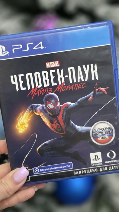 Marvel Spider-Man Miles Morales PS4 RUS