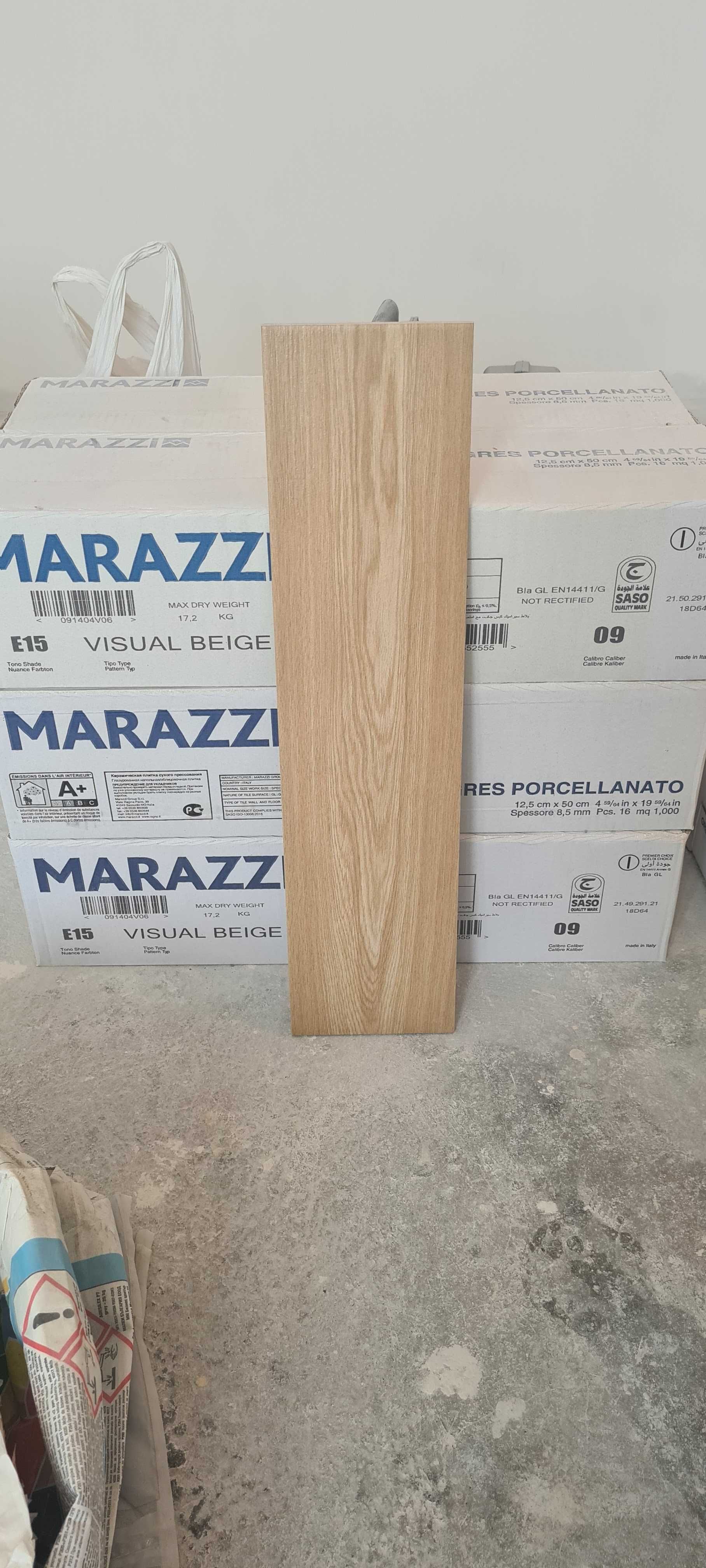 Гранитогрес MARAZZI VISUAL BEIGE 12.5/50 + APE HOME SNOW J09 12/60