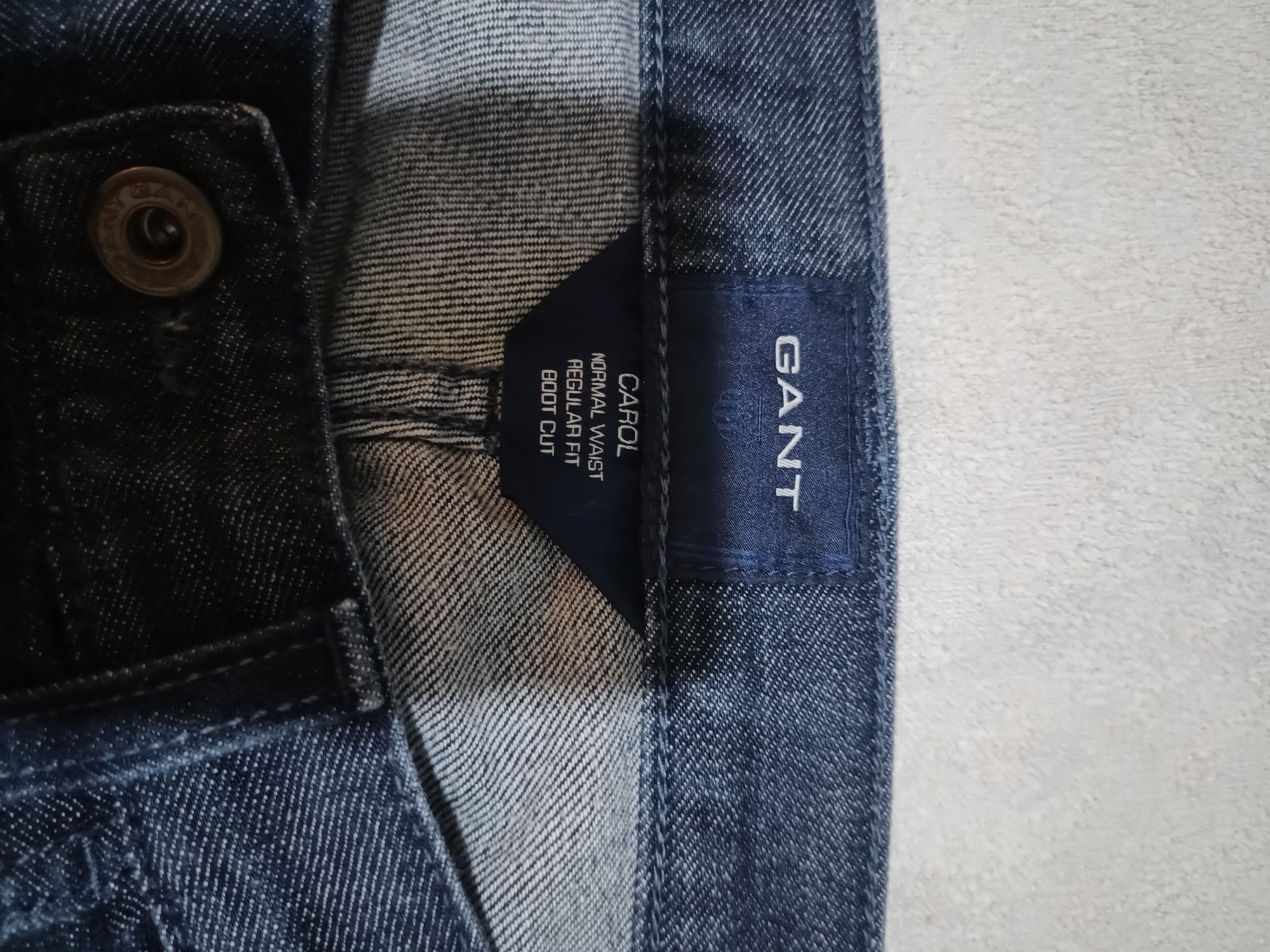 Blugi gant regular fit