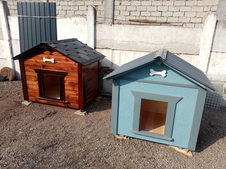 Будка классика для собаки. Лаконичный дизайн.